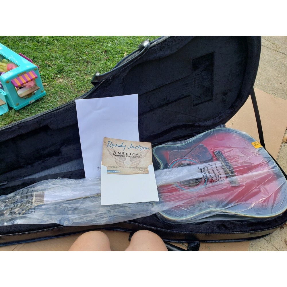 NEW RANDY JACKSON AMERICAN TRIBUTE COLLECTION GUITAR PACKAGE LTD ED W/COA Amp